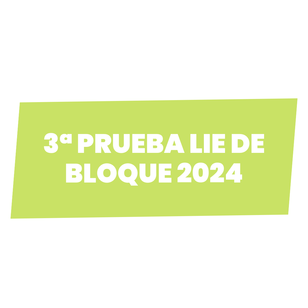 3a PROVA DE LIE DE BLOC 2024