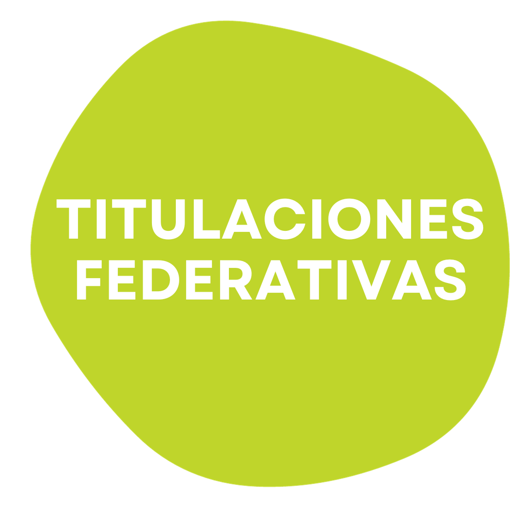 TITULACIONES FEDERATIVAS