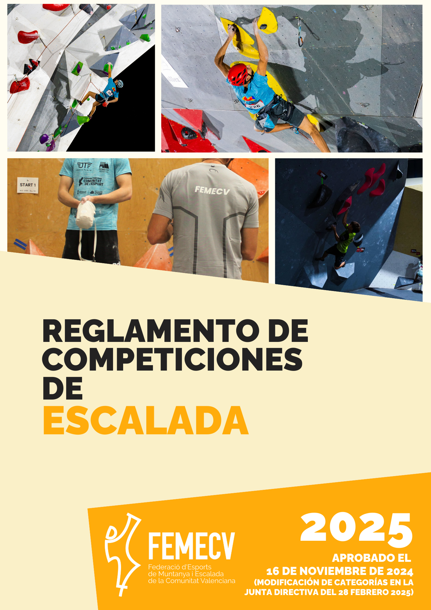 Reglamento de Competiciones de Escalada