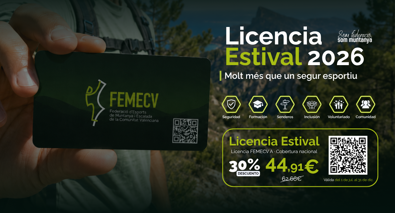 licencia estival de montaña 2026