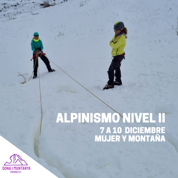 Nivel II mujer y montaña