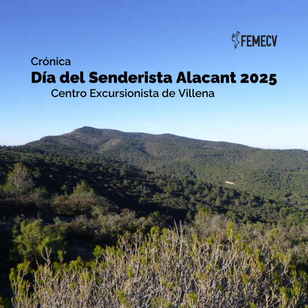 cronica dia del senderista alacant 2025