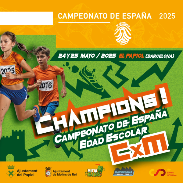 campeonato edad escolar cxm fedme 2025