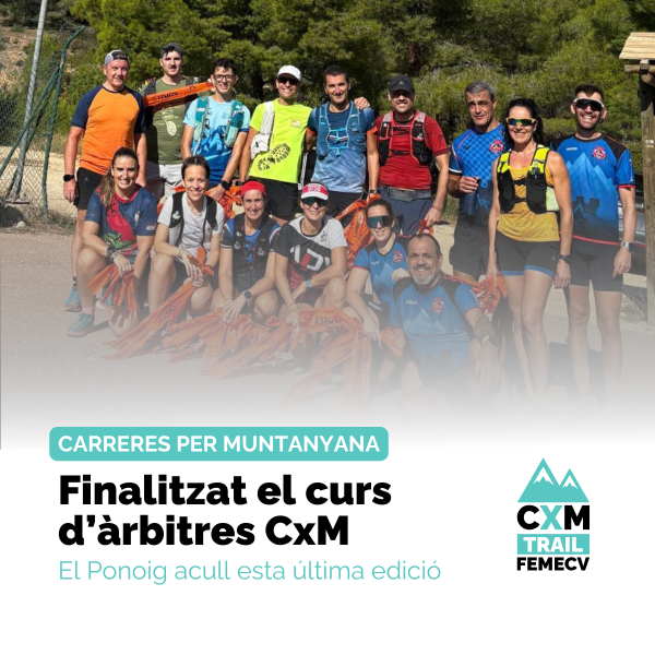 CURS D'ARBITRES CXM PONOIG 2025