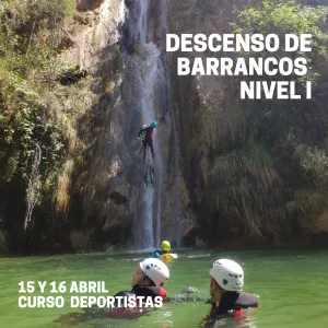 DESCENSO DE BARRANCOS NIVEL 1 2023