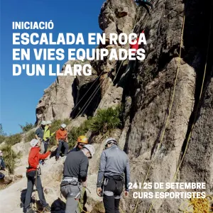 ESCLADA EN ROCA D'UN LLARG 2023