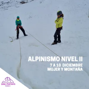 Nivel II mujer y montaña